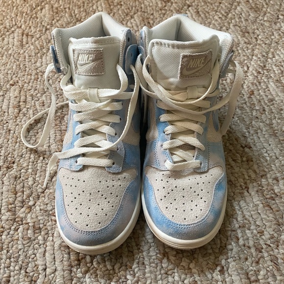 Nike Dunk High SE in Celestine Blue/Sail (style: FD0882-400) - Picture 5 of 6